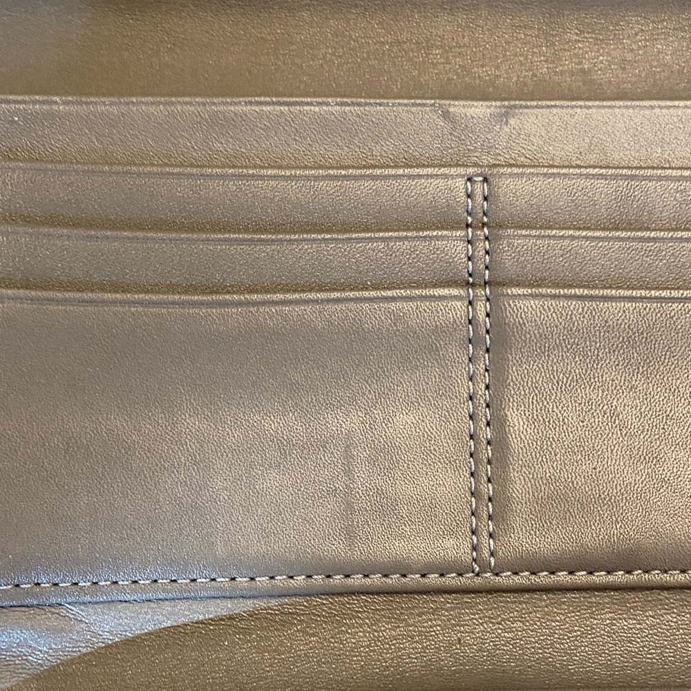 Coach Python-Embossed Leather Continental Wallet - image 8